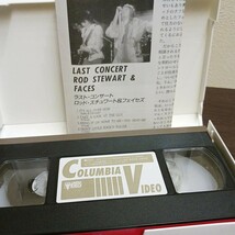 ロッド・スチュワート&フェイセズ ラスト・コンサート ビデオ VHS ★送料無料★ ★匿名配送★_画像3