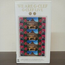 Gクレフ ライヴ WE ARE G-CLEF ビデオ VHS ★送料無料★ ★匿名配送★_画像1