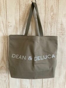 DEAN&DELUCA トートバッグLサイズ オリーブ　 ディーンアンドデルーカ チャリティートート美品