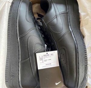 新品 未使用 国内正規 NIKE AIR FORCE 1 LOW 07 ナイキ エアフォース 1 ロー 07 CW2288-001 ブラック 27.0㎝ atmos