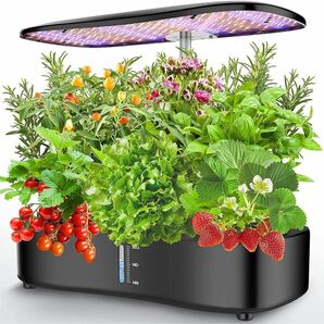 水耕栽培キット LED 植物成長ライト付き屋内水耕栽培キット