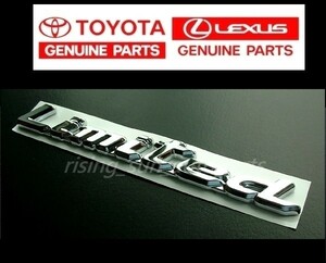 Toyota Genuine Emblem Limited リミテッド 86.MR2