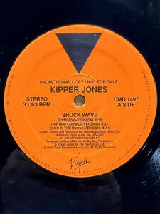 Kipper Jones - Shockwave ,Virgin - DMD 1497 フォーマット： Vinyl ,12 , 33 1/3 RPM ,Stereo ,US 1990 