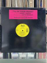 【 Remix by David Morales！！】【 Keyboards - Eric Kupper, Satoshi Tomiie 】Robert Owens - I'll Be Your Friend ,RCA-07863 62156-1 _画像1