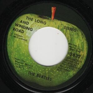 貴重ＰＳ付【US ORIGINAL SINGLE】ビートルズ/BEATLES - THE LONG AND WINDING ROADの画像3