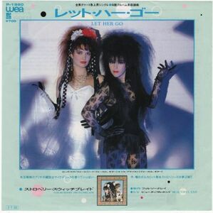 UK８０ｓＰＯＰ NEW WAVE【日本盤SINGLE ２枚】ストロベリー・スウィッチブレイド/STRAWBERRY SWITCHBLADE - LET HER GO +1