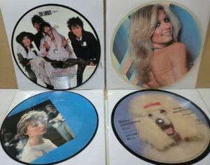 ７インチ・ピクチャー・レコード【UK盤１３枚】IGGY POP + B-52's + OLIVIA N-JOHN + THE LORDS + BLONDIE + ALTERED IMAGES 他