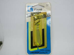 ルーハージェンセン/エバンス。ハスルアー③1/4oz チャート/シルバー 未開封品！ LUHR JENSEN EVANS HUS-LURE 1/4oz CHART/SLVR