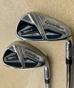 1円〜2本セットTaylorMadeテーラーメイドSIM MAX AWSW49°54°KBS MAX85 JPシャフトサンドアプローチウェッジスチールアイアン飛び系sim2本