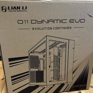 中古PCケース LIANLI O11 DYNAMIC EVO BLACK +未使用オプションパーツIO KIT 2種