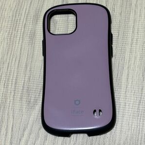 iPhone13 mini ケース　iFace くすみパープル