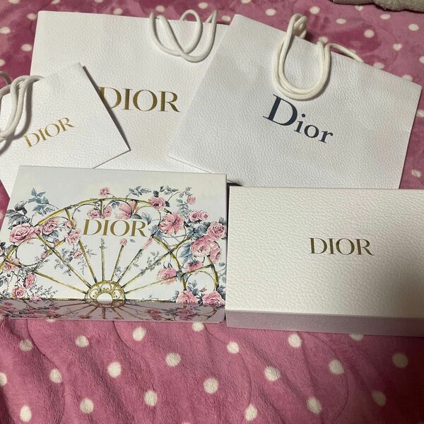 Dior ディオール クリスチャンディオール 紙袋 ギフトボックス