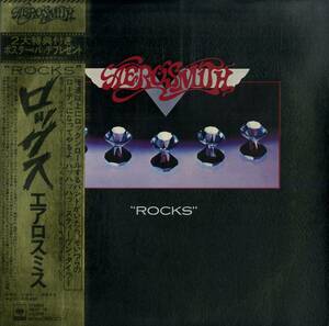 A00589336/LP/エアロスミス (AEROSMITH)「Rocks (1976年・25AP-78・ハードロック)」