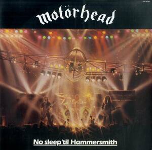 A00589203/LP/モーターヘッド (MOTORHEAD)「No Sleep til Hammersmith 極悪ライヴ (1981年・VIP-6787・ハードロック・ヘヴィメタル)」