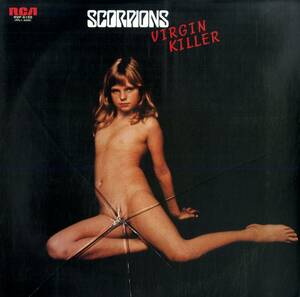 A00589333/LP/スコーピオンズ (SCORPIONS)「Virgin Killer (1977年・RVP-6155・日本独自発禁ジャケ・ハードロック)」