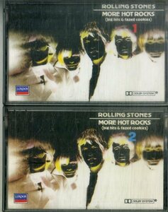 F00025094/▲▲カセット2本/ローリング・ストーンズ (THE ROLLING STONES)「More Hot Rocks (Big Hits & Fazed Cookies) (820-515-4-516-4)