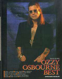 I00010187/▲▲楽譜/オジー・オズボーン「Ozzy Osbourne Best (シンコーミュージック)」