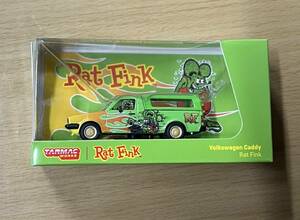 送料230円　TARMAC WORKS x RATFINK コラボ仕様のミニカー　ラットフィンク