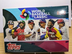 【新品未開封/１箱】②2023 Topps World Baseball Classic BOX シュリンク付き 大谷翔平 WBC　