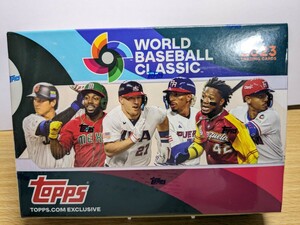 【新品未開封/１箱】① 2023 Topps World Baseball Classic BOX シュリンク付き 大谷翔平 WBC　