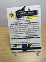 【Jude Bellingham/ベリンガム】直筆サインカード【RC】2020-21 Topps Finest Bundesliga Refractor ◆マグホ付き◆フルサイン_画像6