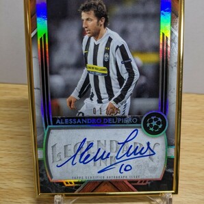 【デルピエロ/Alessandro Del Piero】直筆サインカード◆2022 Museum Collection UCL Legendary Ink Framed 01/25 Auto◆オンカードの画像10