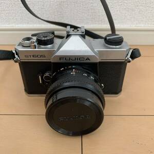 h036）シャッターOK FUJICA フジカ 一眼レフ フィルムカメラ ST605 レンズセット 1:2.2 55mm