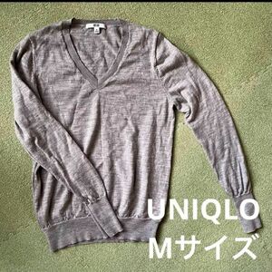 UNIQLO ユニクロ Vネック Vネックニット ニット 長袖 トップス セーター