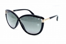 TOM FORD トムフォード bbey アビー サングラス 63□9 135 TF327-01B ブラック×ゴールド_画像1