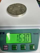 東京2020オリンピック　競技大会記念貨幣発行記念章牌 160g　純銀　造幣局_画像7