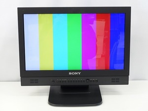 SONY LMD-B170 17型業務用ビデオモニター HD-SDI / HDMI / コンポジット 動作品 マルチフォーマット液晶モニター 2017年製 *394277