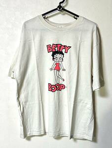 ベティちゃん BETTY・BOOP　Tシャツ Mサイズ　ベージュ 古着 