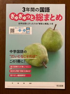 中学生問題集 3年間の国語 ぎゅぎゅっと総まとめ 明治図書 