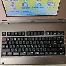 NEC パーソナルワードプロセッサ 文豪 JX-730 ワープロ カラーワープロ ★通電確認のみ_画像4