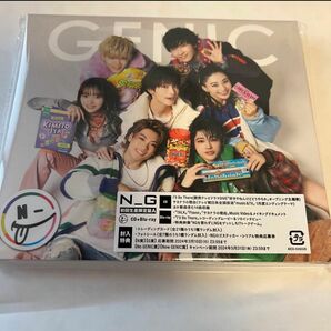 GENIC 3rdアルバム N_G 初回生産限定盤A 新品未再生スリーブ仕様 CD+Blu-ray/N_G 24/3/6発売