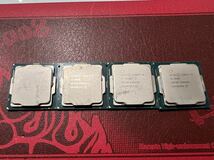 Intel CPU CORE i5-8500 2枚・9500 2枚 4枚セット現状品ジャンク_画像1