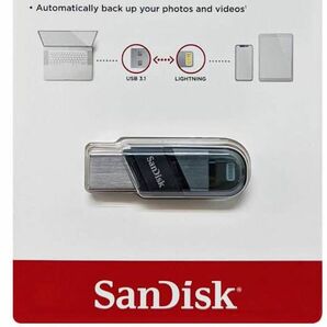 Sandisk iXpand フラッシュドライブ 128GB