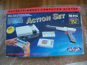 激レア　台湾　NES本体　ACTION SET　新品　デットストック　１００円～