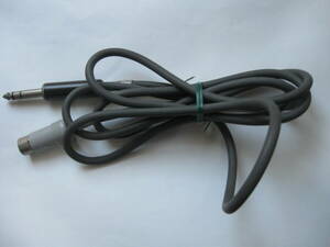 SONY MIDI cable DIN5 pin --3 ultimate large single head Φ6.3mm plug length approximately 1.8m