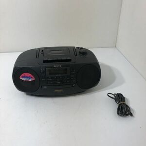 ★CD/カセット再生OK★SONY MEGA BASS CDラジオカセットコーダー CFD-38 現状品 AAL0117大3343