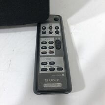 ソニー SONY CDラジカセ CFD-A100TV 2005年製 リモコン RMT-CA1110 ジャンク AAL0207大3299_画像2