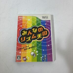 【送料無料】Wii ソフト みんなのリズム天国 リズムにノッてボタン押すだけ♪ BBL0228小4731/0314の画像1