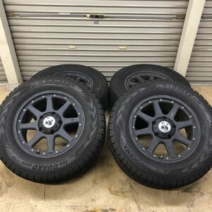 XTREME-J 285/60R18 ランクル200 100 YOKOHAMA iceGUARD G075 4本セット スタッドレス 2017年 AAA0201大3413