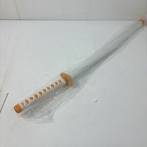 【未使用品】 鬼滅の刃 我妻善逸 刀 おもちゃ 全長104cm AAL0207大3492/0321