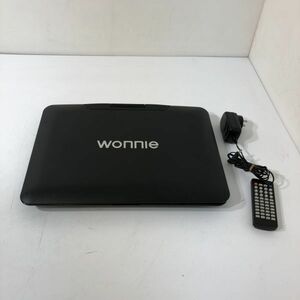 ★動作確認済★wonnie ポータブルDVDプレーヤー リモコン ACアダプター W-1458 AAL0228大3521/0328