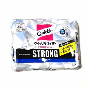 クイックルワイパーストロング　24枚入　スピード発送新品未使用