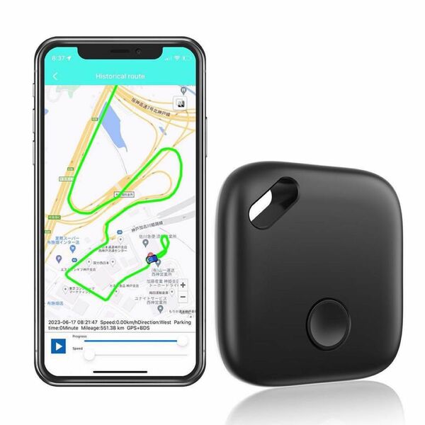【超薄い】小型 スマートトラッカー 電池寿命約３年 財布忘れ物防止タグ 簡単で使いやすい ご年配の方へ 鍵 紛失防止 アラーム