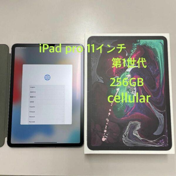 値下げ中　iPad Pro 11インチ 第1世代 Wi-Fi+ Cellular 256GB 