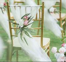 チュール オーガンジー 装飾用 結婚式 誕生日 撮影用 背景布 パーティー_画像4