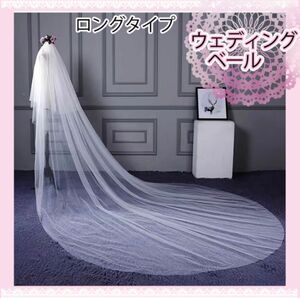 3m long wedding veil 2 layer veil down wedding wedding 